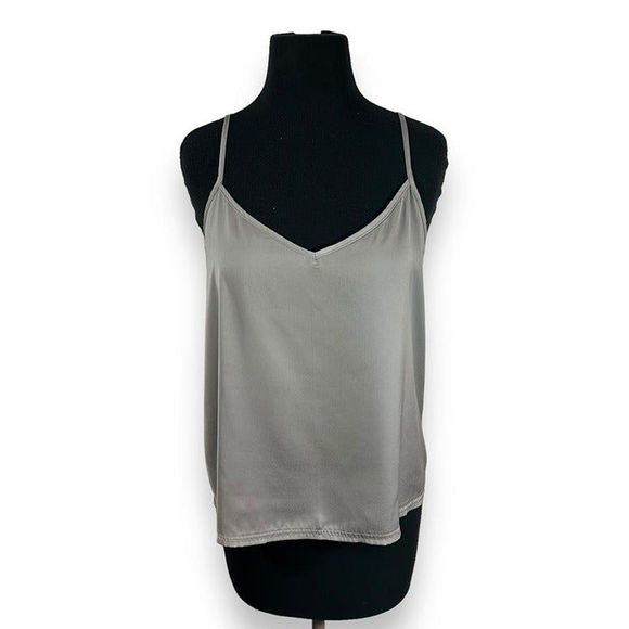 Abercrombie and Fitch Satiny‎ Cami Top Womens Small - Picture 1 of 6